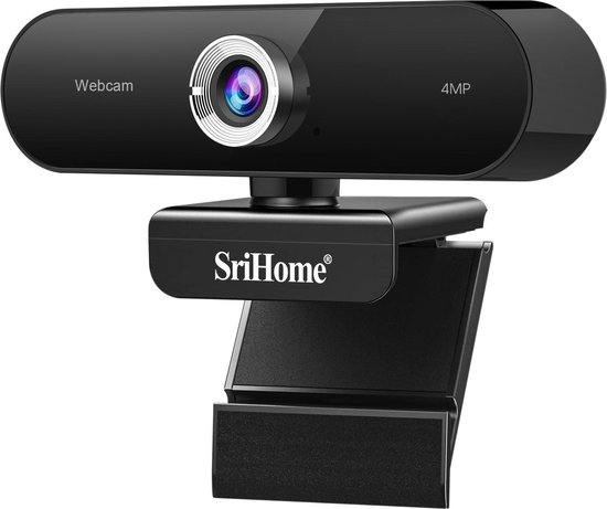 Webcam 4MP/caméra USB haute résolution (2560x1440) et microphone. Convient  pour... | bol.com