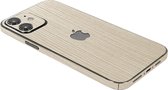 ScreenSafe Skin iPhone 12 Old Linen Wood met logo