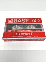 Basf 60 LH extra I Cassettebandje (1986)- Uiterst geschikt voor alle opnamedoeleinden / Sealed Blanco Cassettebandje / Cassettedeck / Walkman.