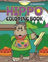 Hippo Coloring Book