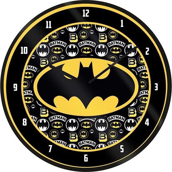 DC Comics Batman Logo Wandklok
