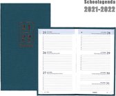 Brepols Schoolagenda 2021-2022 - Nature - Blauw - Linnen - 9 x 16 cm