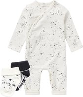 Noppies - Boxpak - Playsuit - Noorvik - Snow - 2p sokjes - Maat 56