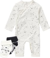 Noppies - Boxpak - Playsuit - Noorvik - Snow - 2p sokjes - Maat 68