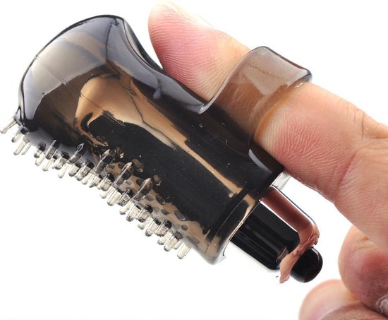 Mini Vinger Vibrator Zwart - Lekker - Stimulerend voor clitoris - Makkelijk | bol.com