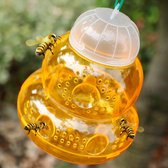 Wespenval - Ecovriendelijke val tegen wespen | Wespenvanger - 15 cm hoog - Effectieve wespenbestrijding - Duurzaam materiaal