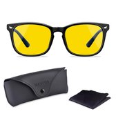 Nachtbril Auto Autobril - Bril Tegen Felle Koplampen - Unisex - Zwart