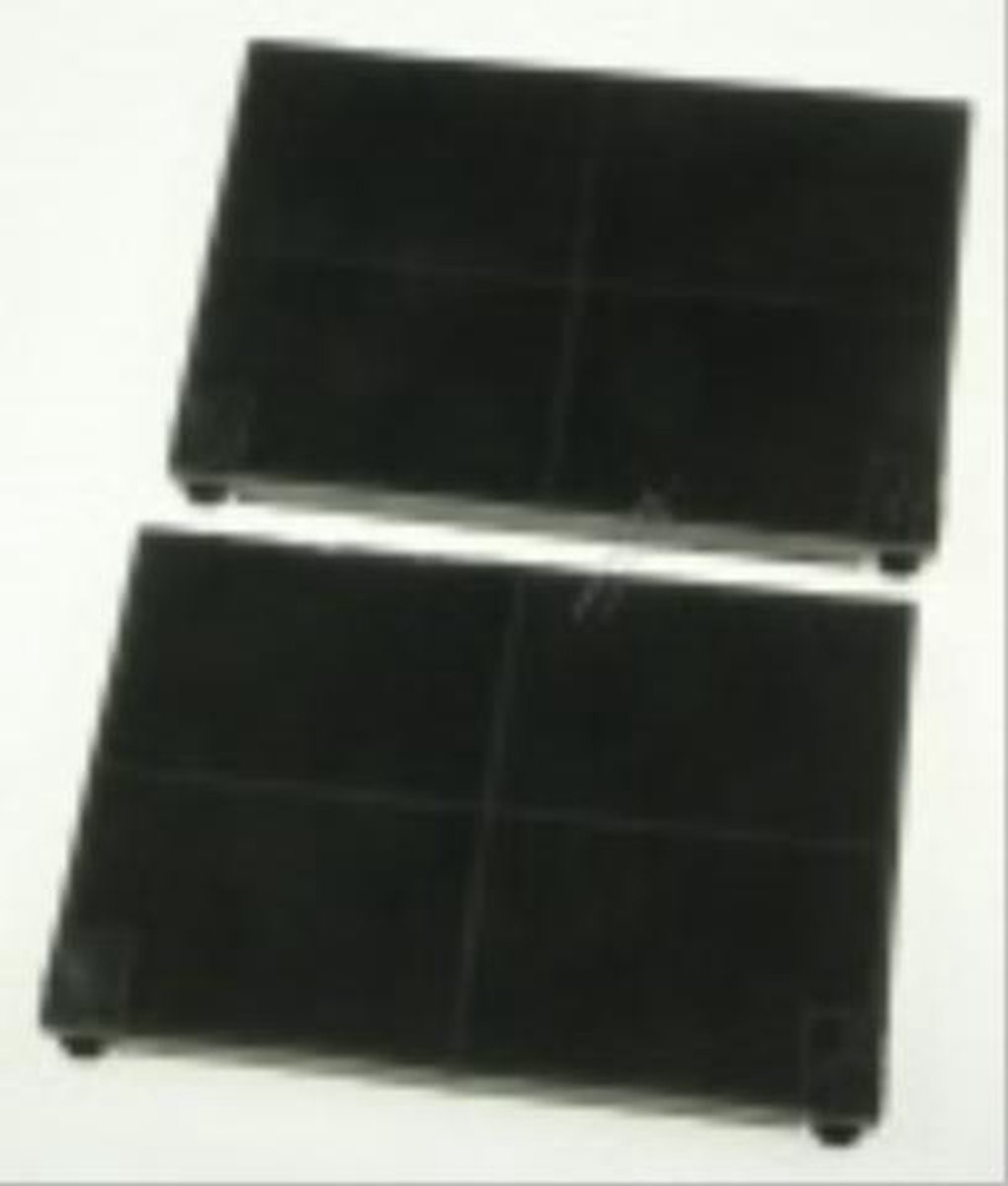 Filter koolstof 2 stuks 22.9x15.2x2 cm KSET6X KSET9X afzuigkap origineel Smeg 14932