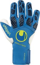 Uhlsport Hyperact Absolutegrip Reflex Keepershandschoenen - Maat 8 Volwassenen - blauw - navy - wit