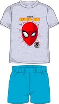 Spiderman pyjama grijs - blauw - Maat 104 / 4 jaar