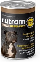 Nutram Grain free Salmon en trout T25 blik