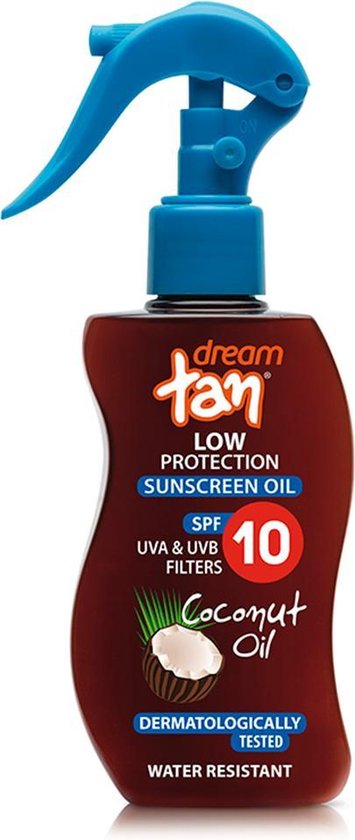 Pharmaid Dream Tan Crème solaire Solaire Huile de coco Basse Protection  SPF10 150ml | bol.com