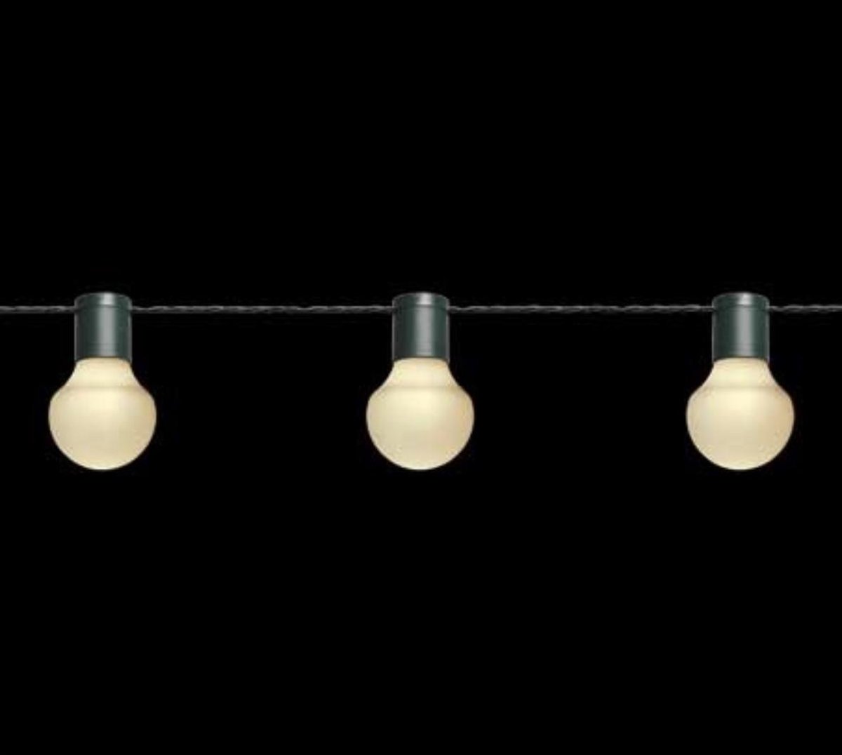 CBD Partyverlichting - 20 LED - ø5 cm – Warm Wit - 10m