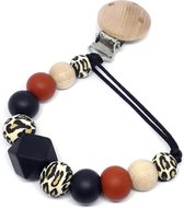 Speenkoord met Naam Lalieloe - Speenketting Jongen - Speenkoord Meisje - Kraamcadeau - Bas