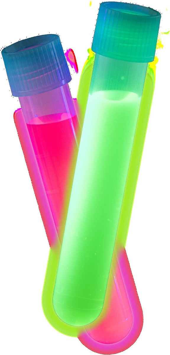 KOSMOS Neon Glow Lights - Experimente met UV-Licht - Maak Neonverf, Gipsfiguren en Lichtgevende Kunstwerken - Inclusief UV-Lamp - Creatieve STEM Experimenteerset - Vanaf 8 Jaar — afbeelding 6