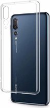 Ultradun doorzichtig hoesje voor Huawei P20 Lite Transparant