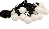 Partylight - 20 Bollen -  Warm Led - ip44 - Inclusief Timer - 5 Meter