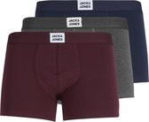 JACK&JONES ACCESSORIES JACINTRO TRUNKS 3 PACK Heren Onderbroek - Maat S