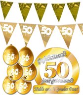 Welke De daadwerkelijke diamant 50 jaar getrouwd XS - Jubileum pakket feestversiering - feestartikelen  gouden... | bol.com