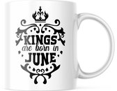 Verjaardag Mok Kings are born in june