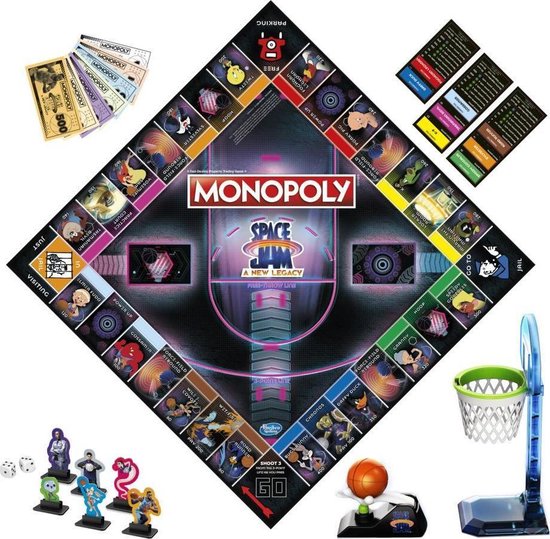 Thumbnail van een extra afbeelding van het spel Monopoly - Space Jam - A New Legacy Edition - Bordspel - LeBron James