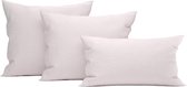 Heckett & Lane Wafel - Kussensloop - 60x70 cm - Rosewater - 2 Stuks