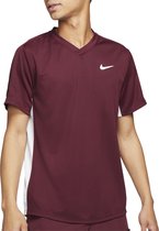 Nike Sportshirt - Maat XL  - Mannen - Bordeaux rood/wit