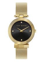 Ted Baker Bow 2 hands Mesh - Dameshorloge - BKPBWF006 - Mesh horlogeband - Goud -  36 MM