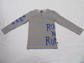 Rumbl  , t shirt lange mouw , jongens , rock , streep, 92/98