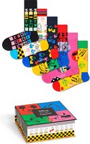Happy Socks XDNY10-0200 6-Pack Disney Gift Set - Taille 36-40