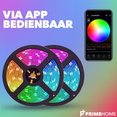 PrimePlus 10 meter Led Strip met Afstandsbediening - RGB - Led strip - Led light strip - 5050 RGB Led