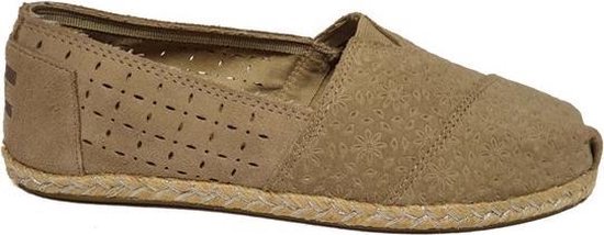 Toms Classic Moroccan Rope Sole Espadrille Dames 10008029 Oxford Tan Suede  Maat 36,5 | bol.com