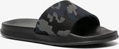 Kinder teenslippers camouflage - Blauw - Maat 32