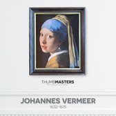 Meisje met de parel -Klassieke lijst XL - 35x42cm | Thumbmasters | Klein meesterwerk van Johannes Vermeer