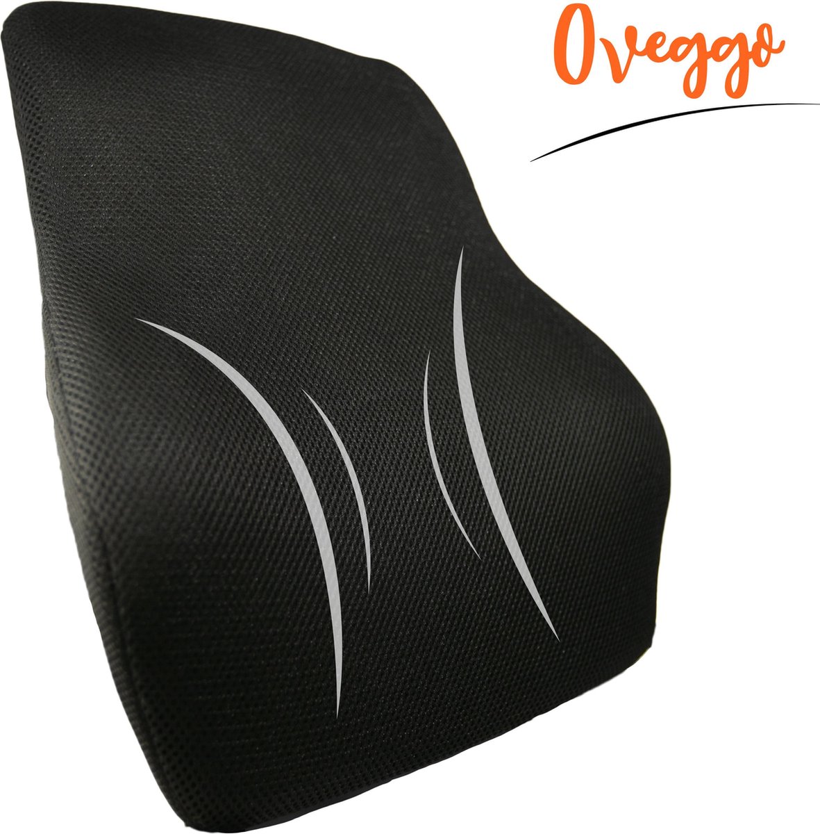 Oveggo Ergonomische rugsteun -lendesteun-bureaustoel- rugsteun -rugkussen-lendekussen -onderrug-thuiswerken- rugsteun auto - rugsteun stoel - ergonomisch rugsteunkussen - ergonomisch kussen – foto 2