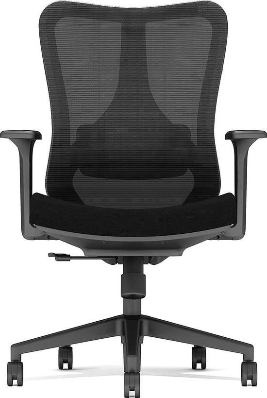 iMove - ergonomische bureaustoel, goed instelbaar - zwart mesh - rugsteun - ergonomisch - best seller
