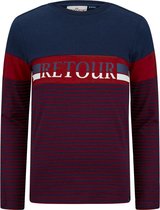 Retour Jeans Alonzo Jongens T-shirt - Dark Navy - Maat 122/128