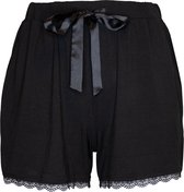 MAGIC Bodyfashion Cozy Short Vrouwen Loungewearbroek Black - Maat XL