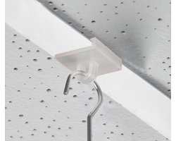 10 stuks - Houder voor systeemplafond / Plafondhaak - type PH-12