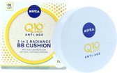 NIVEA Q10 Plus 3 in 1 Radiance BB Cushion BB Cream - 15 gr