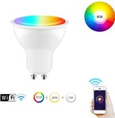 Slimme WIFI LED Spot - RGB - 4 Watt - GU10