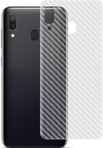 Voor Galaxy A30 IMAK Carbon Fiber Pattern PVC Back Protective Film