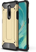 Magic Armor TPU + PC combinatiehoes voor OnePlus 7 (goud)