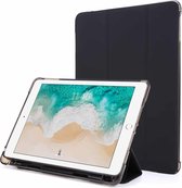 Voor iPad Air 2 Airbag Horizontale Flip Leather Case met drievoudige houder en pennenhouder (zwart)