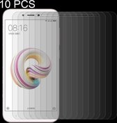 10 STKS Geschikt voor Xiaomi Redmi 5A 0,26 mm 9H Oppervlaktehardheid 2.5D Gebogen rand gehard glas displayfolie