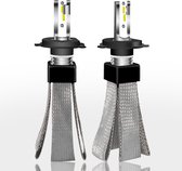 2 STKS H4 30 W 4000LM 6000 K Pure Wit Hi / Lo Balken CSP LED Koplamp Bollen Conversie Kit, DC 9-36 V