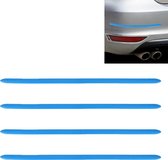 4 stuks auto-styling willekeurige decoratieve sticker (blauw)