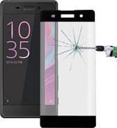 Voor Sony Xperia XA 0,26 mm 9H Oppervlaktehardheid 3D Explosiebestendig Colorized Zeefdruk Gehard glas Volledig scherm (zwart)