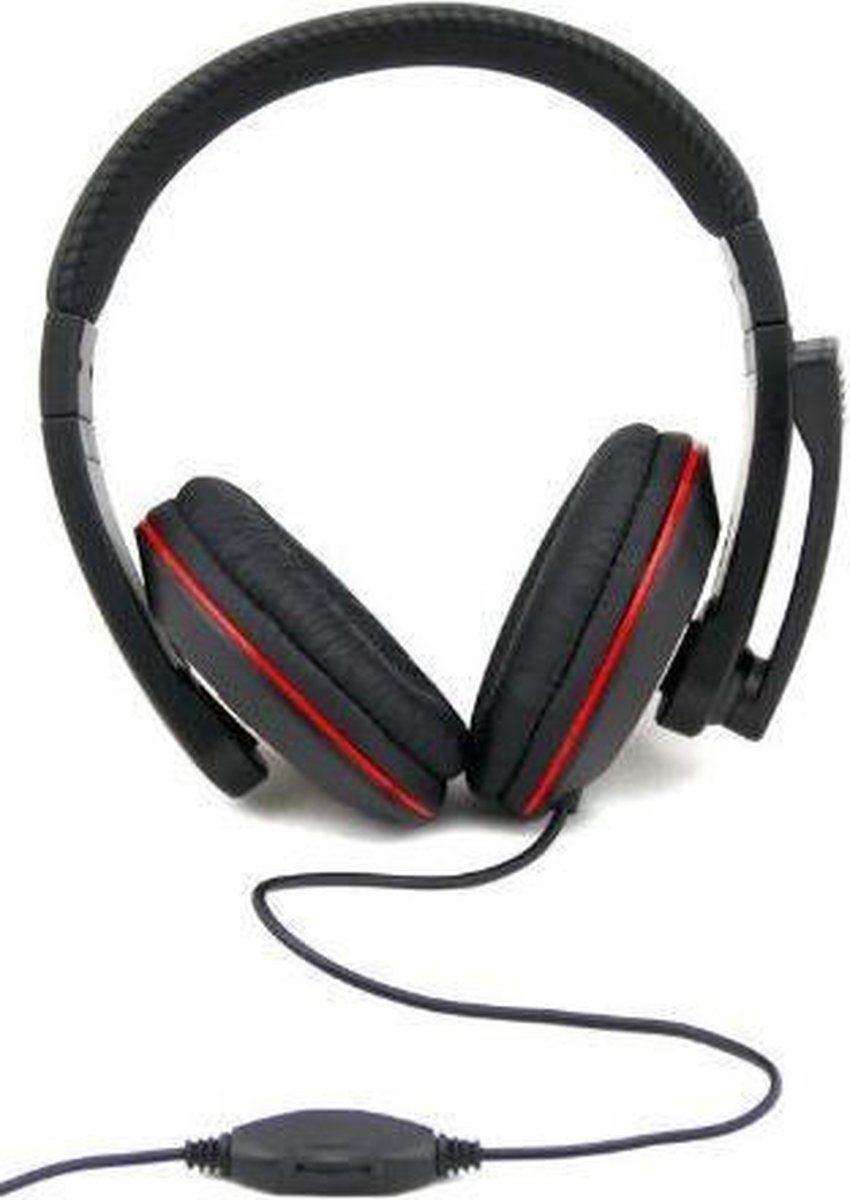 Esperanza EH118 Sonata headset Zwart, Rood