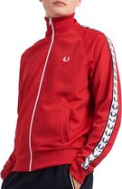 Fred Perry Fred Perry Tonal Taped Vest - Mannen - rood - wit